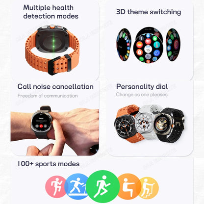 Samsung Galaxy Watch 7 Ultra - Bluetooth Call, Sport, Waterproof, Fitness & Health Tracker