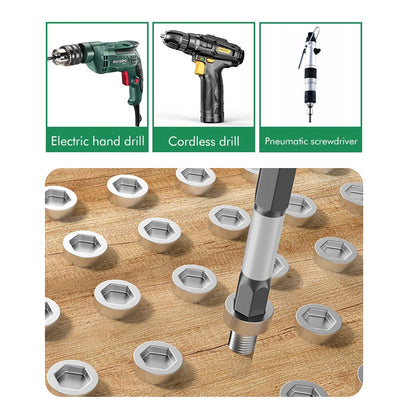 1/4 Screwdriver Bit Set Impact Drill Batch Head Torx Hexagonal Cross Head Magnetic Tamper Proof Screwdriver Bits