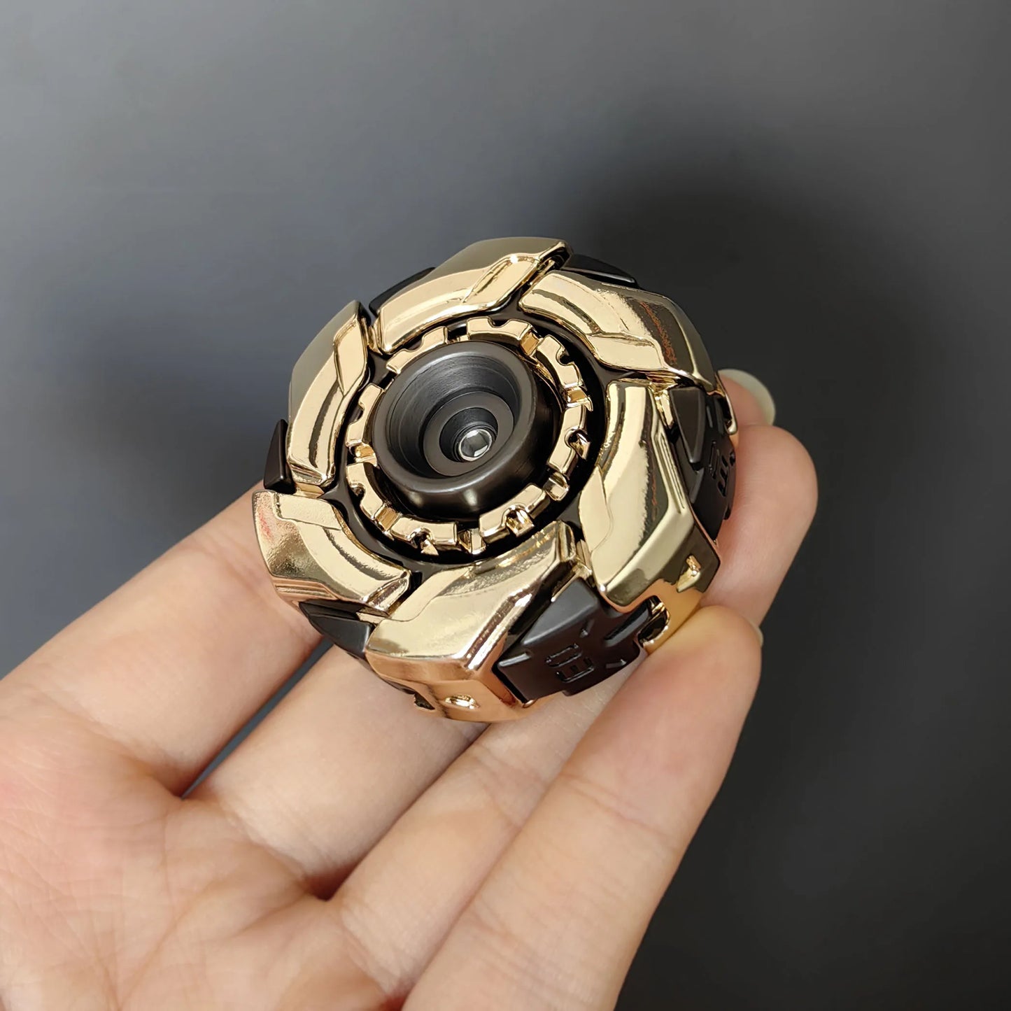 EDC Magnetic Fidget Slider & Spinning Top – Stress Relief Toy for Adults