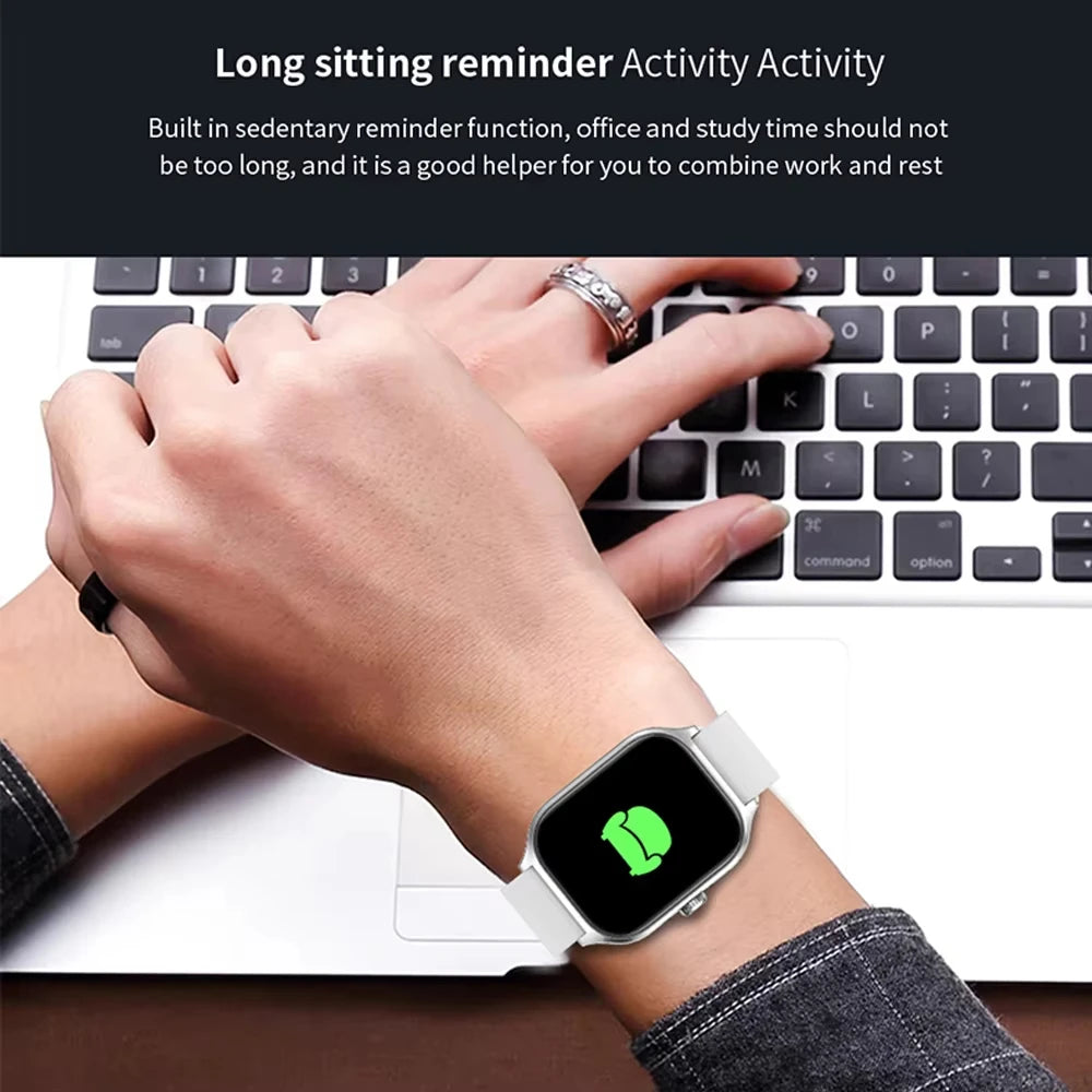 H9 Pro MAX Smart Watch – 2.01" HD Display, Bluetooth Calling, Message Alerts, Multi-Sport Modes, Smartwatch for Men & Women