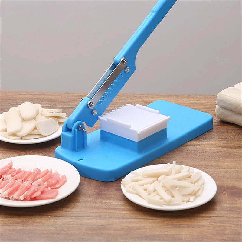 Multi Functional Desktop Slicer for Manual Frozen Meat Fat Beef Roll Cutting Machine Fruit Vegetable Simple Slicer Kitchen Tool