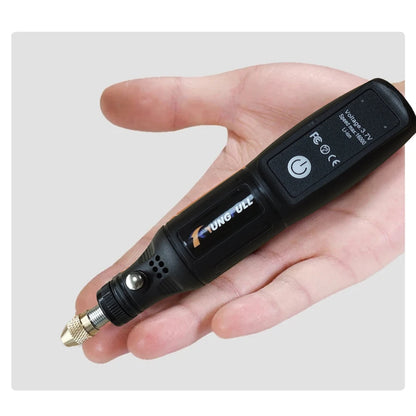 Mini USB Electric Drill – Wireless Handheld Rotary Tool for Wood, Metal, Glass