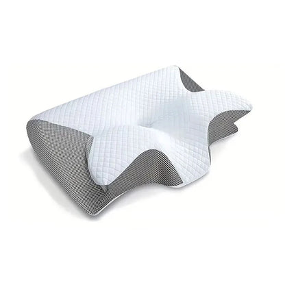 Hot-quality memory foam protection slow rebound pressure reduction butterfly pillow ergonomic horn protection neck pillow