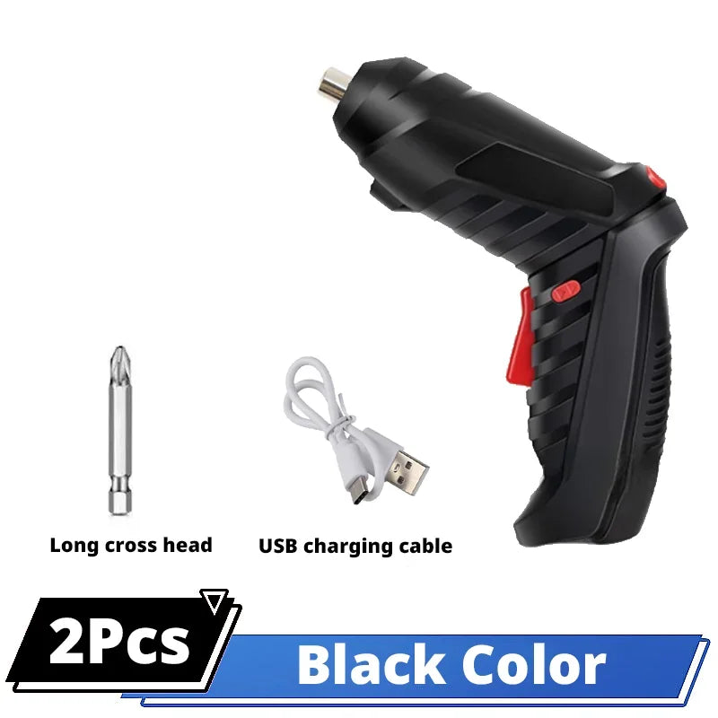 3.6v Power Tools Household Maintenance Repair 500mAh Lithium Battery Mini Household Electric Drill Rotated Cordless Screwdriver