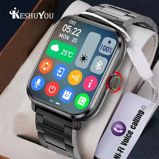 H9 Pro MAX Smart Watch – 2.01" HD Display, Bluetooth Calling, Message Alerts, Multi-Sport Modes, Smartwatch for Men & Women
