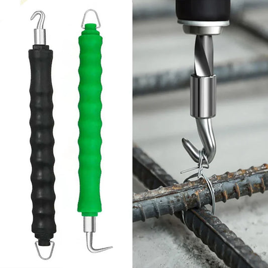 Semi-Automatic Rebar Tying Machine – Wire Knotting Pliers with Straight Pull Bar Binding Hook for Construction