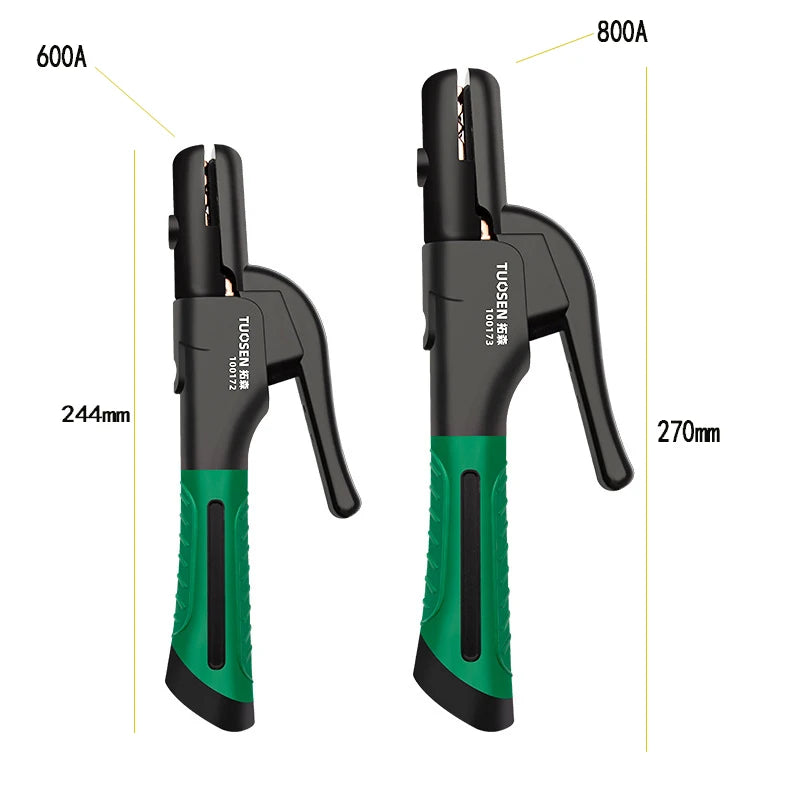 600A/800A Heavy-Duty Welding Electrode Holder for Stick Welding Machines & Welder Tools