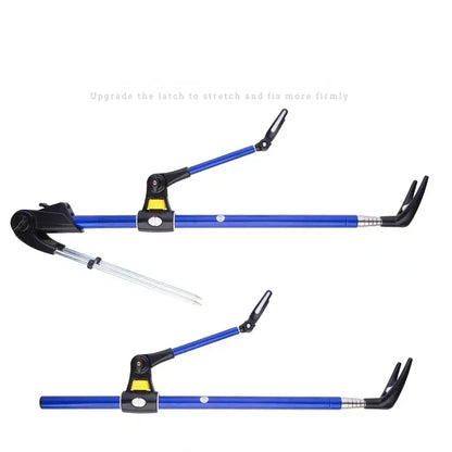Thickened Telescopic Fishing Rod Holder – Dual Purpose Stainless Steel Bracket
