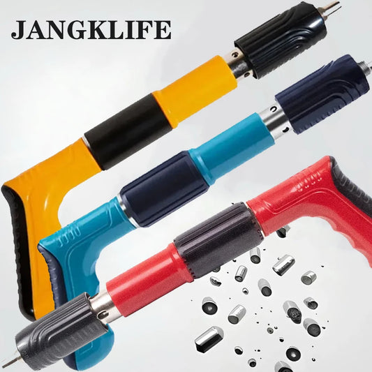 Versatile Manual Steel Nail Gun for Concrete Walls Ceiling Installation and Woodworking Fast Precise Riveting and Wall Fastening