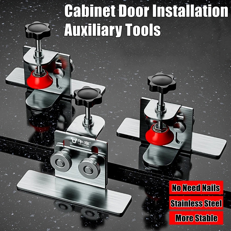 Stainless Steel Cabinet Door Installation Tool – Portable Mounting Jig & Frame Fixture