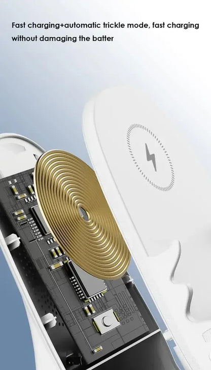 Magnetic Wireless Charger Fast Charging Type C Stand Holder Unique Mini Chair Shape Tablet Phone Fast Charger Desktop Station