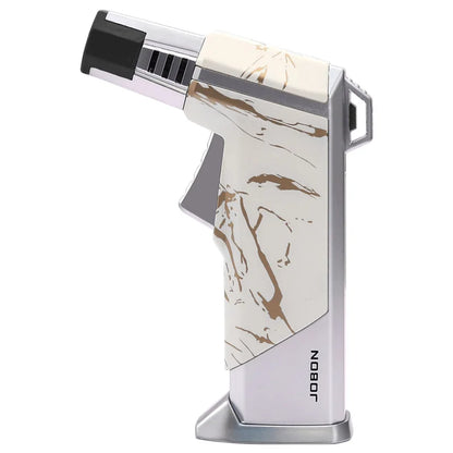 Powerful Windproof Blue Flame Jet Torch Gas Lighter Outdoor Cigar Barbecue Cooking Kitchen Butane Refillable Metal Welding Gun
