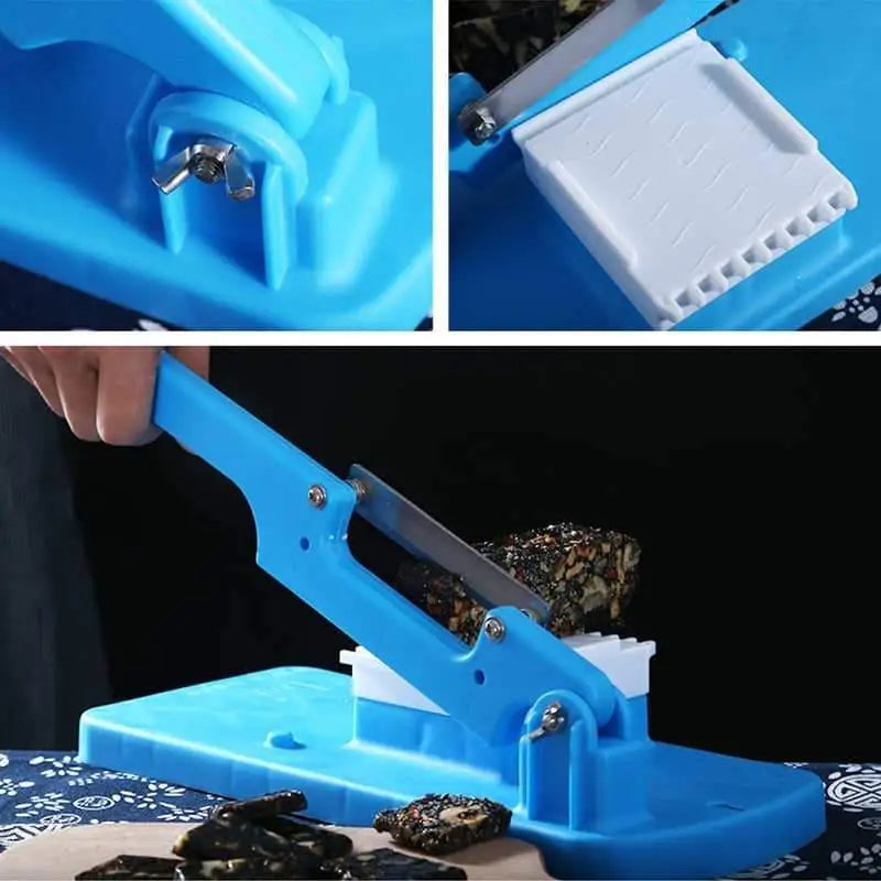 Multi Functional Desktop Slicer for Manual Frozen Meat Fat Beef Roll Cutting Machine Fruit Vegetable Simple Slicer Kitchen Tool