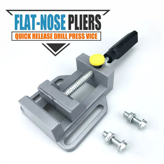 Single Handle Right Angle Clamp – Mini Flat Jaw Pliers for Welding & Fastening