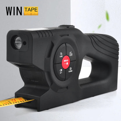 Wintape Digital Laser Distance Meter – 3-in-1 Intelligent Measuring Tape with Digital Display