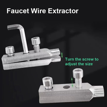 Broken Wire Extractor Tap Screw Remover for 4/6 Point Valve & Pipe Repair