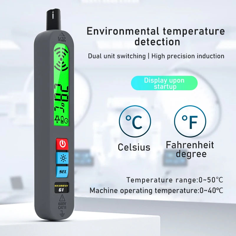 G1 Gas Leak Detector – Portable Natural Gas & Methane Alarm with LCD Display