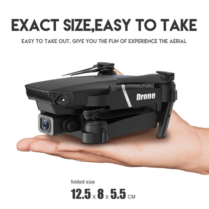 2024 E88Pro RC Drone – 4K Professional with 1080P Wide Angle HD Camera, Foldable Design, WIFI FPV & Height Hold