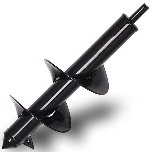 Heavy Duty Garden Auger Drill Bit – Spiral Bit for Planting, Bulbs & Post Hole Digging
