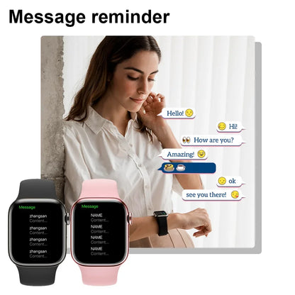 Smart Watch S9 Pro 2.01 Full Touch Bluetooth Calls Sleep Monitoring Multiple Sport Modes 100+ Dials Smartwatch For Android iOS